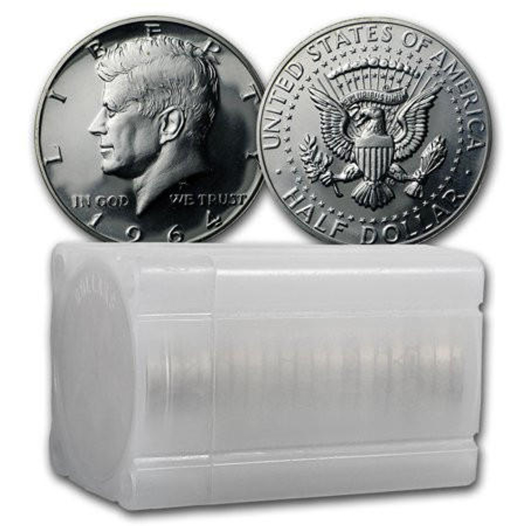 Bullionshark 90% Silver Kennedy Half Dollar GEM Proof- Roll of 20 