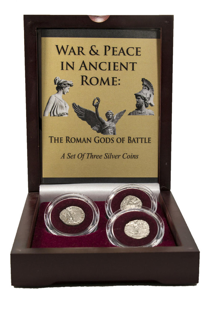 Bullionshark War & Peace in Ancient Rome: Roman Gods of Battle Box 