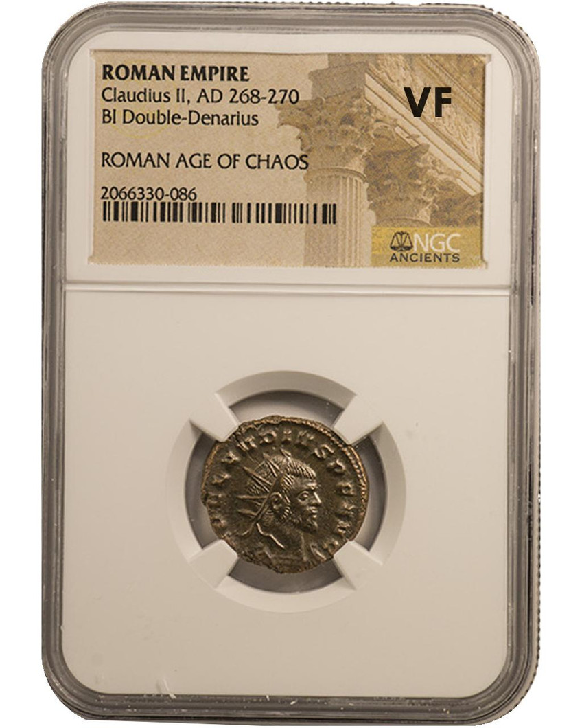 Bullionshark Roman AE of Claudius II Gothicus (AD 268-270) NGC (VF) 