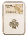 Bullionshark Roman Silver Denarius of  Faustina Sr. (AD138-140) NGC (XF) 
