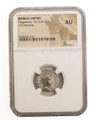 Bullionshark Roman Silver Denarius of Elagabalus (AD 218-222) NGC (AU) 