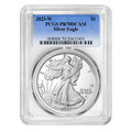 Bullionshark 2023-W Proof Silver Eagle PCGS PR70 DCAM Blue Label 