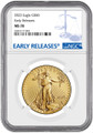 Bullionshark 2023 $50 Gold Eagle NGC MS70 Early Releases 
