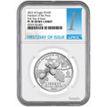 Bullionshark 2023 $100 Platinum Eagle NGC PF70 UCAM First Day of Issue