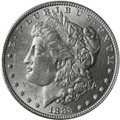 Bullionshark 1883-P Morgan Silver Dollar Brilliant Uncirculated - BU 