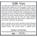 Bullionshark Gallic Wars: Caesar vs. the Celts (Black Box) 