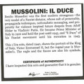 Bullionshark Mussolini: Il Duce (Black Box) 