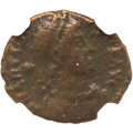 Bullionshark Roman AE4 of Arcadius (AD383-408) NGC (F) 