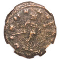 Bullionshark Roman AE Antoninianus of Quintillus (AD270) NGC (F) 