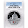  2022 Palau Tiffany Art Metropolis San Pietro 5oz Black Proof PCGS PR69DCAM FDI 