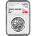 Bullionshark 2017 $25 Palladium Eagle NGC MS70 Thomas Uram Signed