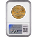 2015-W $50 Burnished Gold Eagle NGC MS70