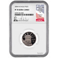 Bullionshark 2004-W $25 Proof Platinum Eagle NGC PF70 Ultra Cameo  Thomas Uram Signed