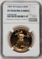 Bullionshark 1997-W $50 Gold Buffalo NGC PF70 UCAM