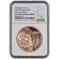 Bullionshark 2023 250T Copper Mongolian Falcon NGC PF70 RD UCAM - Ultra High Relief 