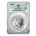 Bullionshark 2023 Peace Dollar CAC MS70 First Delivery 