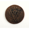 Bullionshark New Item! First New York Penny : VOC Copper Duits Album 