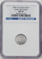 2007-W  $10 Platinum Eagle NGC MS70 Early Releases