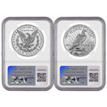 Bullionshark 2023-S Reverse Proof Morgan & Peace Dollar NGC rev PF70 First Day of Issue