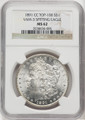 1891-CC Silver Morgan Dollar TOP-100 NGC MS62 VAM-3 Spitting Eagle