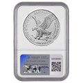 Bullionshark 2024 $1 American Silver Eagle NGC MS70 ER Blue Label 