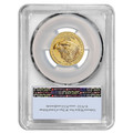 Bullionshark 2024 $10 American Gold Eagle 1/4 oz PCGS MS70 FS Flag Label 
