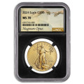 Bullionshark 2024 $50 American Gold Eagle 1 oz NGC MS70 Magnum Opus - 1 of 5 with COA and Box 