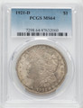 1921-D Silver Morgan Dollar PCGS MS64 - 765654016