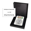 Bullionshark 2024 $1 American Silver Eagle CAC MS70 Don't Tread On Me Label 1 of 100 with COA and box