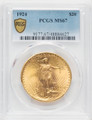 Bullionshark 1924  $20 Saint Gaudens PCGS MS67 