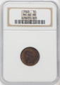 Bullionshark 1865 Indian Head Cent NGC MS66 RN 