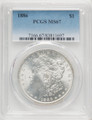 Bullionshark 1886 Morgan Silver Dollar PCGS MS67 