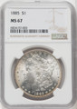 Bullionshark 1885 Morgan Silver Dollar NGC MS67 - 505005040 