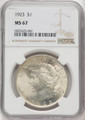Bullionshark 1923 Peace Silver Dollar NGC MS67 - 766948003 