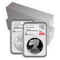  1986-2024 Complete Silver Eagle Set NGC PF70 UCAM Thomas Uram Signed (39 coins) 12 month Subscription 