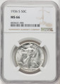 Bullionshark 1936-S Walking Liberty Half Dollar NGC MS66 