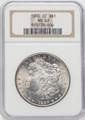 Bullionshark 1890-CC Morgan Silver Dollar NGC MS63