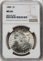 Bullionshark 1888 Morgan Silver Dollar NGC MS66 - 768244010 