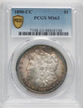 Bullionshark 1890-CC Morgan Silver Dollar PCGS MS63 