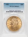  1903 $20 Gold Liberty PCGS MS64+ 