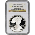 Bullionshark 1988-S American Silver Eagle Proof - NGC PF70 UCAM