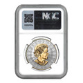 Bullionshark 2024 1 oz Silver Super Incuse Maple Leaf NGC PF70 FDI 