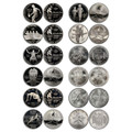Bullionshark Complete Sports Silver Dollar Commemorative 12pc Collection 