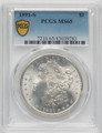  1891-S Silver Morgan Dollar PCGS MS65 