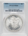  1879 Morgan Silver Dollar PCGS MS65 