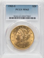 1903-S $20 Gold Liberty PCGS MS63