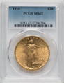 1910 $20 Saint Gaudens NGC MS62 - 764091024