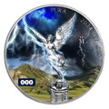 Bullionshark 2024 1 oz Hurricane Libertad Silver - Natural Disaster Series
