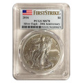 Bullionshark 2016 Silver Eagle PCGS MS70 First Strike - 30th Anniversary