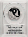 Bullionshark 1998-W $50 Modern Bullion Coin PCGS PR70 DCAM    - HAT769880068